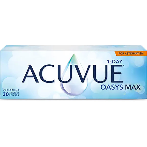 Acuvue Oasys MAX 1-Day for Astigmatism, 30 линз