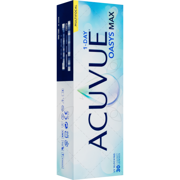 Acuvue Oasys MAX 1-Day Multifocal, 30 линз