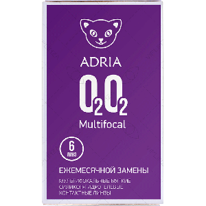 Adria О2О2 Multifocal, 6 линз
