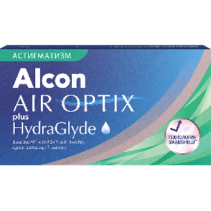 Air Optix HydraGlyde for Astigmatism, 3 линзы