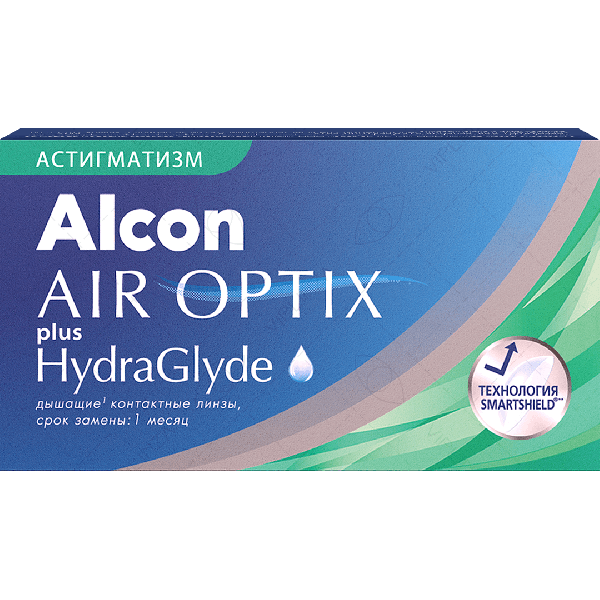 Air Optix HydraGlyde for Astigmatism, 3 линзы