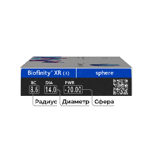 3 Biofinity XR