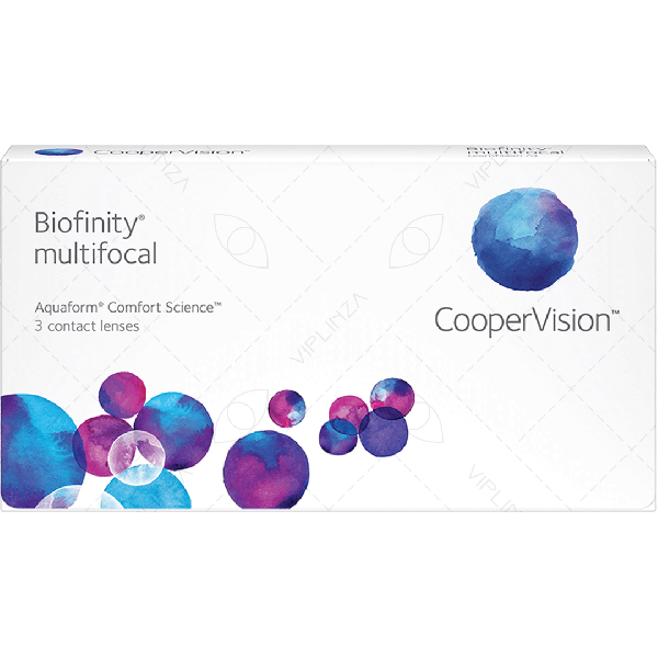 Biofinity multifocal, 3 линзы
