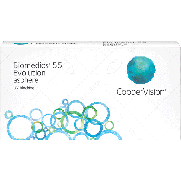 Biomedics 55 Evolution UV, 6 линз