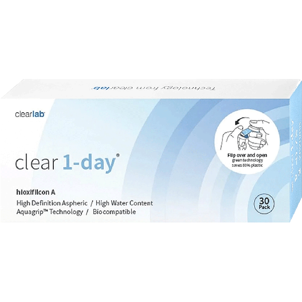 Clear 1-day, 30 линз