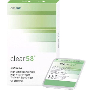 Clear 58, 6 линз