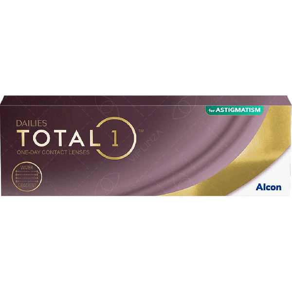 Dailies Total 1 for Astigmatism, 30 линз