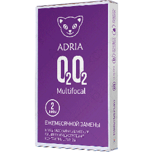 2 Adria О2О2 Multifocal 2 линзы