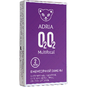 3 Adria О2О2 Multifocal 2 линзы