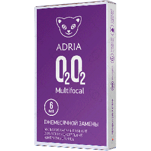 3 Adria О2О2 Multifocal 6 линз