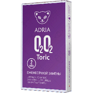 2 Adria О2О2 Toric 2 линзы